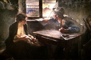 03 Without Bread and Without Work By Ernesto de la Carcova 1894 National Museum of Fine Arts MNBA Buenos Aires